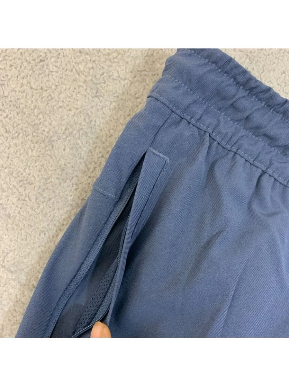NWT Quiksilver Dryflight Men's L Navy Blue Pants Moisture-Wicking  Joggers